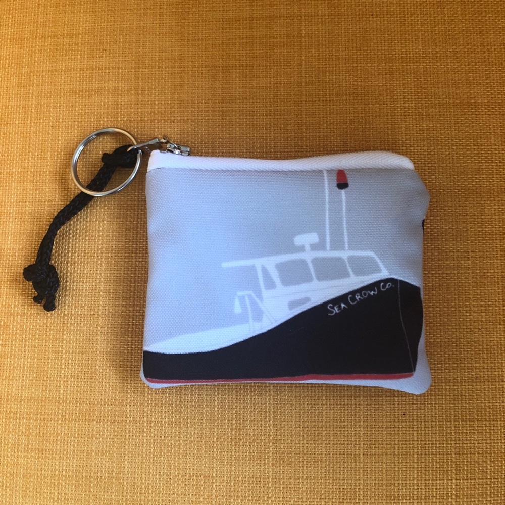 Sea Crow Company coin purse - made in Maine nwot